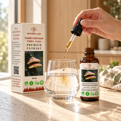 Zunderschwamm Extrakt 50 ml in Glasflasche mit Pipette