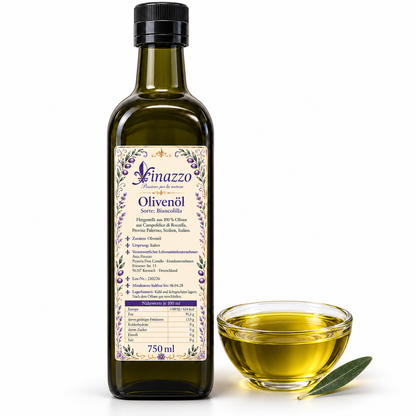 Finazzo Olivenöl Biancolilla unfiltriert aus Sizilien