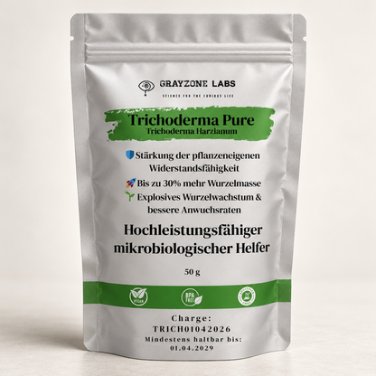Trichoderma harzianum 50 g Standbeutel mit lebenden Sporen